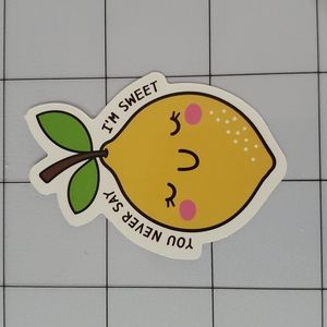 Lemon Sticker